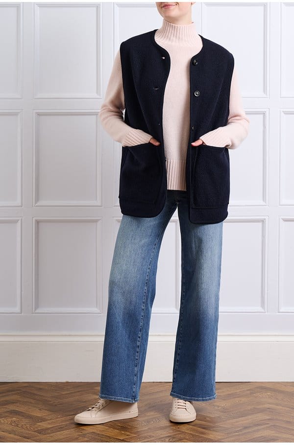 chicago jacket in navy