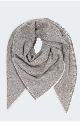 Anise Scarf in Khaki Ivory