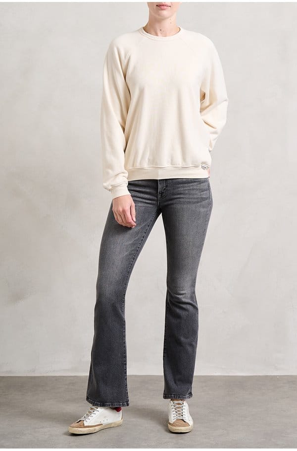 the biggie concert sweatshirt in cream