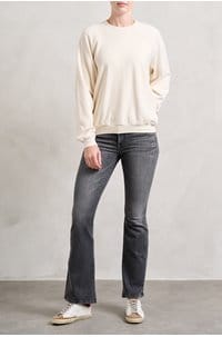 the biggie concert sweatshirt in cream