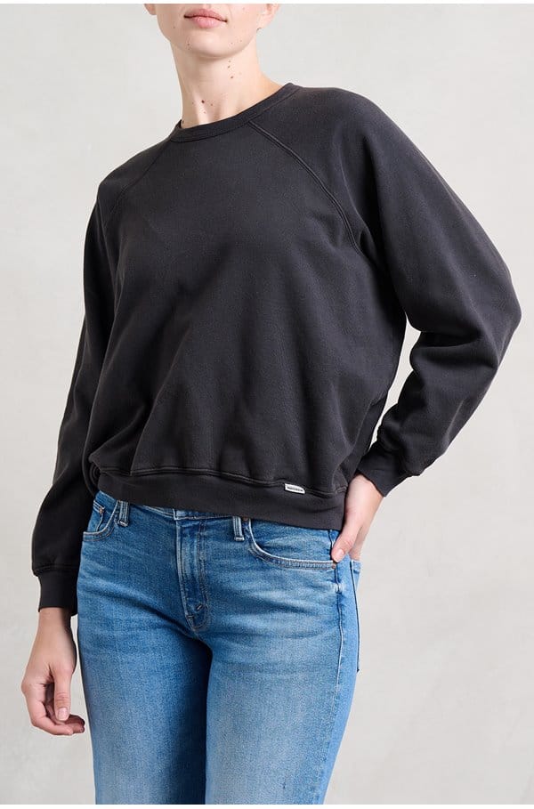 the biggie concert sweatshirt in faded black