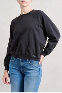 the biggie concert sweatshirt in faded black