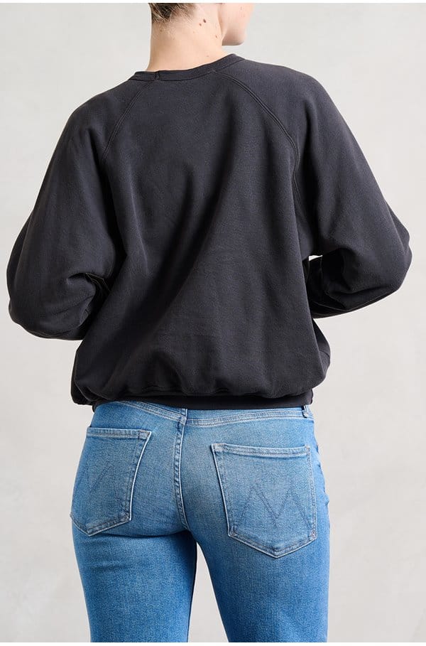 the biggie concert sweatshirt in faded black