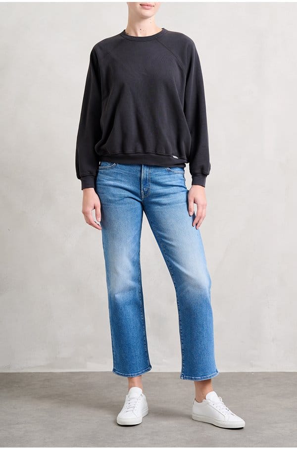 the biggie concert sweatshirt in faded black