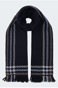 marthe scarf in onyx navy