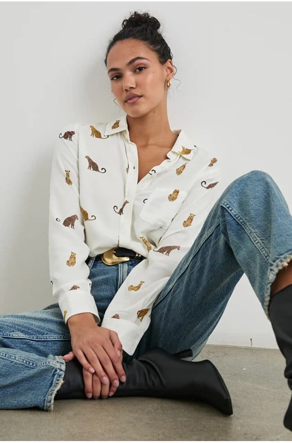 kathryn shirt in wild animals