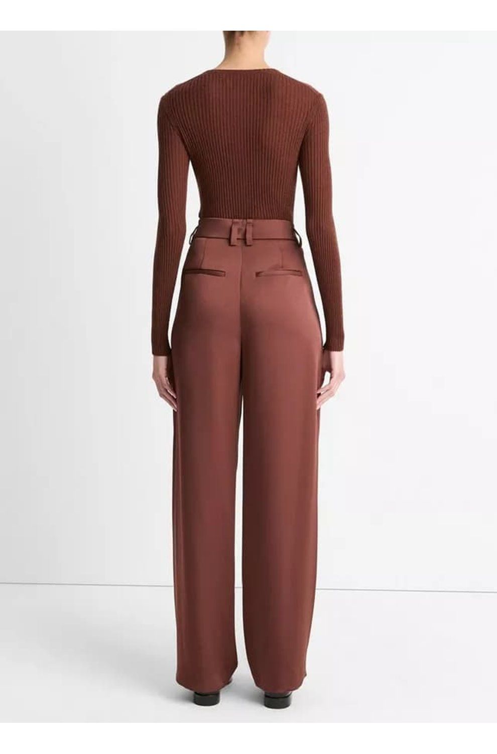Vince relaxed wide leg trousers hotsell