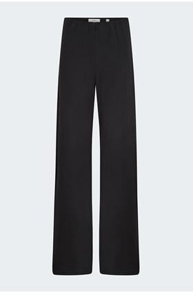High Waisted Bias Pant in Black