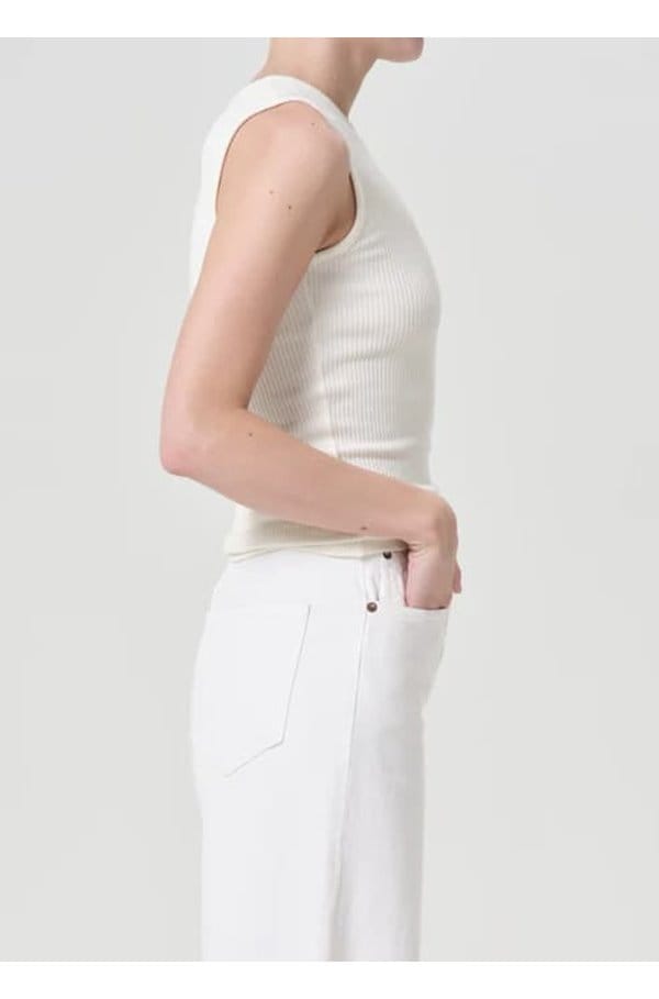 binx tank top in oat milk