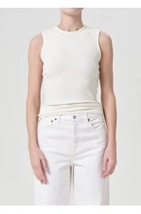 binx tank top in oat milk