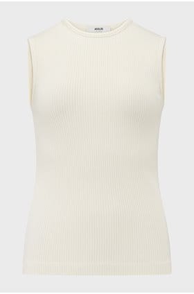 Binx Tank Top in Oat Milk