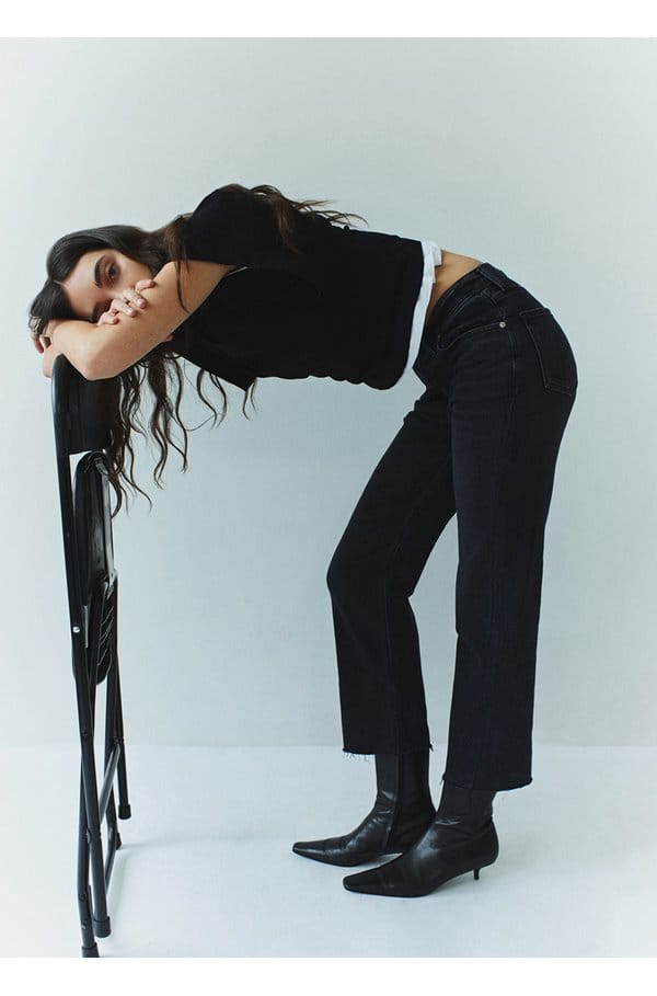 palma straight jean in medallion