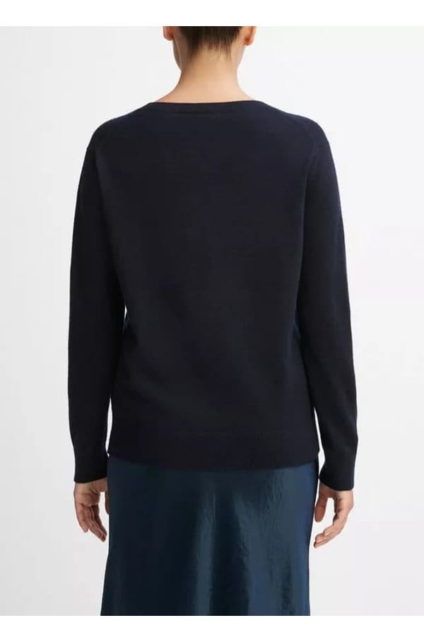 weekend v neck sweater in coastal