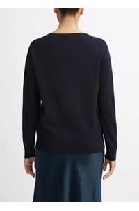 weekend v neck sweater in coastal