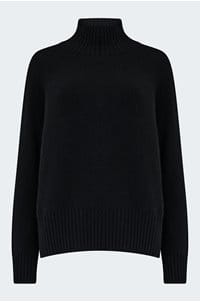 turtleneck in black