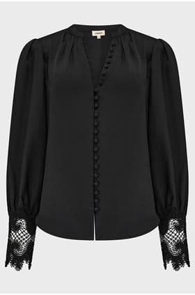Ava Blouse in Black