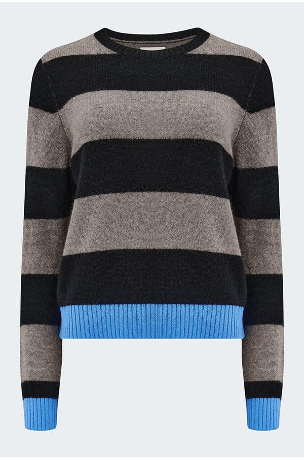 contrast stripe crew in black sky