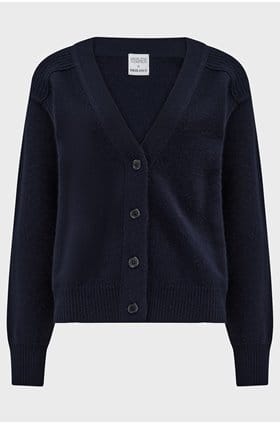 Lux Cardigan in Navy