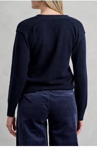 lux cardigan in navy