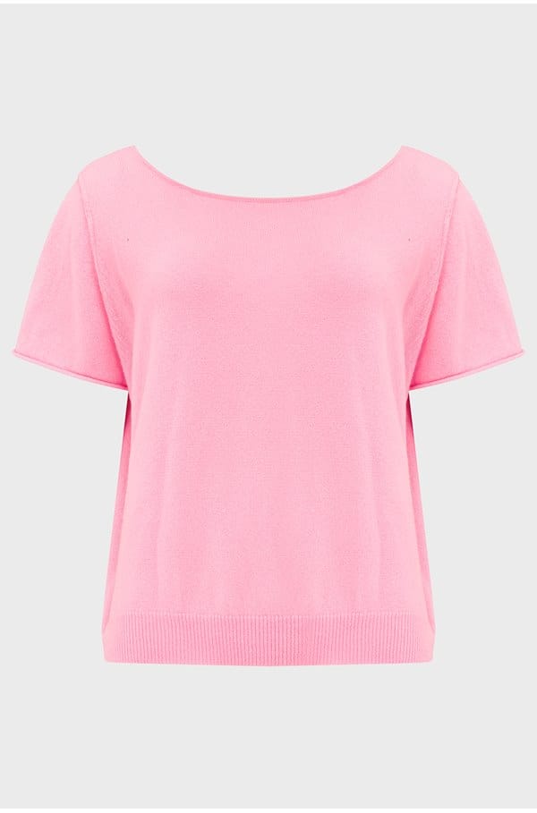 biarritz reversible tee in lollipop