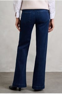 leenah wide jean in praline