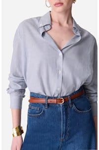 druyat shirt in blanc bleu