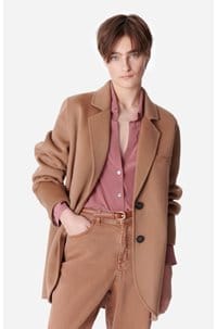 marc jacket in caramel