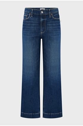 Leenah Wide Ankle Jean in Narrative