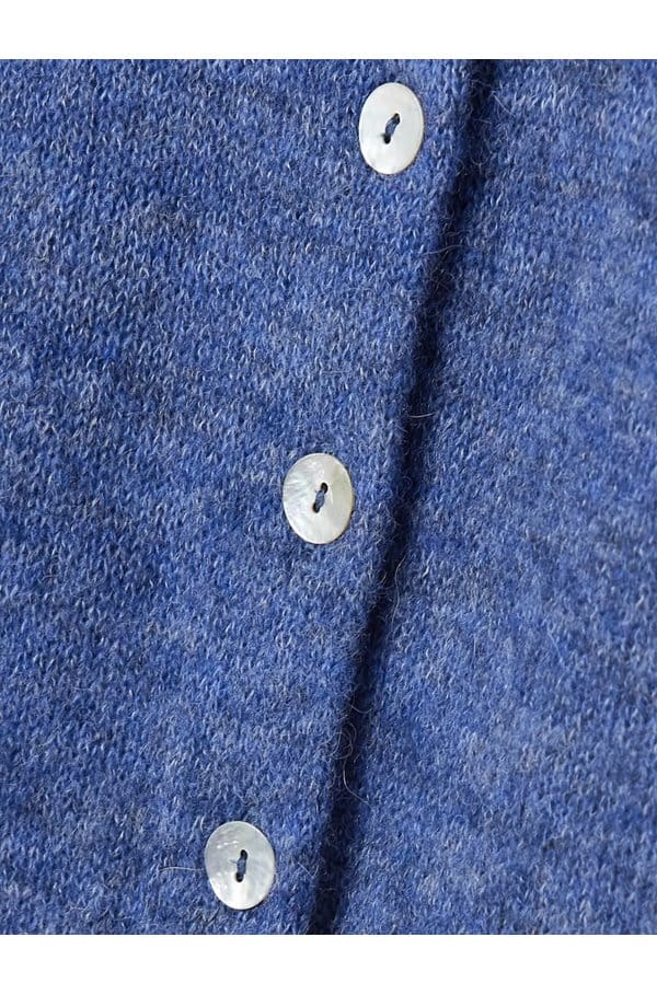 anisa cardigan in blue dusk