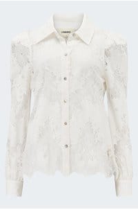 jenica lace blouse in ivory