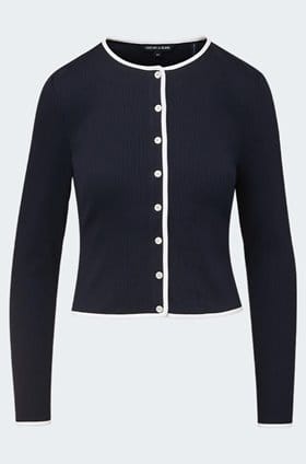 Wilmer Cardigan in Navy