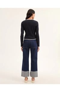 wilmer cardigan in navy