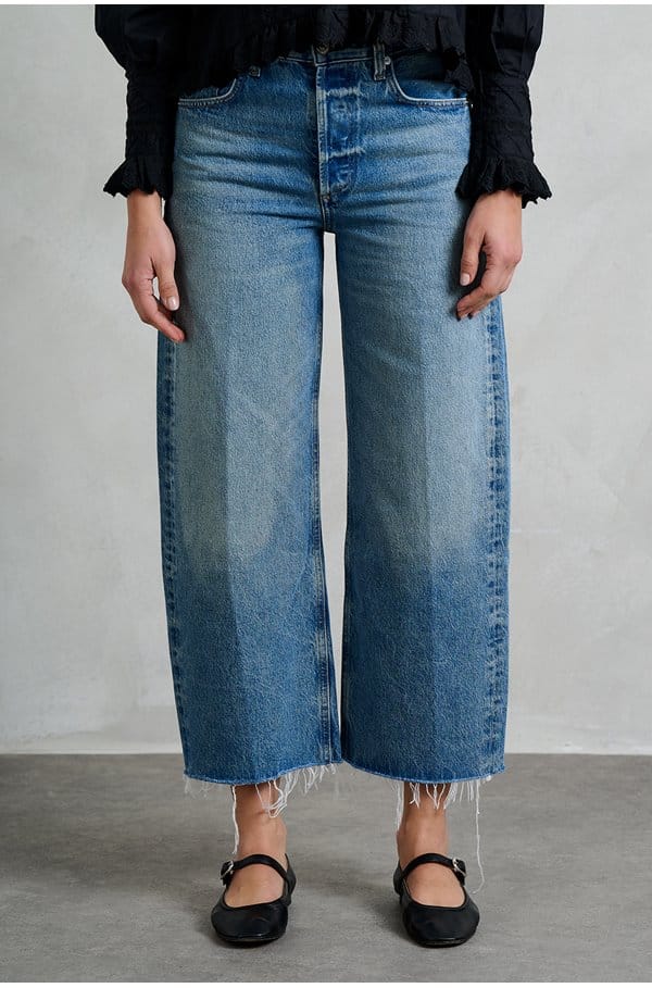 ayla crop jean in doheny
