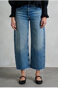 ayla crop jean in doheny