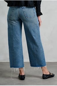 ayla crop jean in doheny