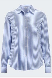 stina shirt in mariner white stripe