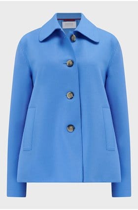 Trilogy Stores | Dropped Shoulder Coat in Mossy Green