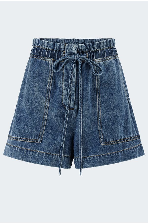 foster short in classic blue