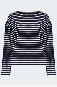 macy top in nautical stripe