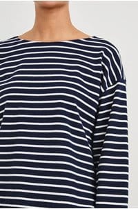 macy top in nautical stripe