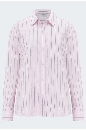 Stina Shirt in Cherry Blossom Stripe