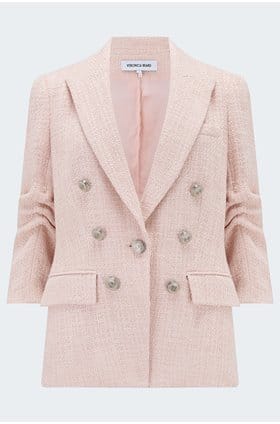 Ryland Dickey Jacket in Pink Shell