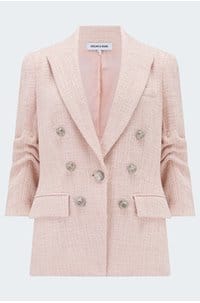 ryland dickey jacket in pink shell