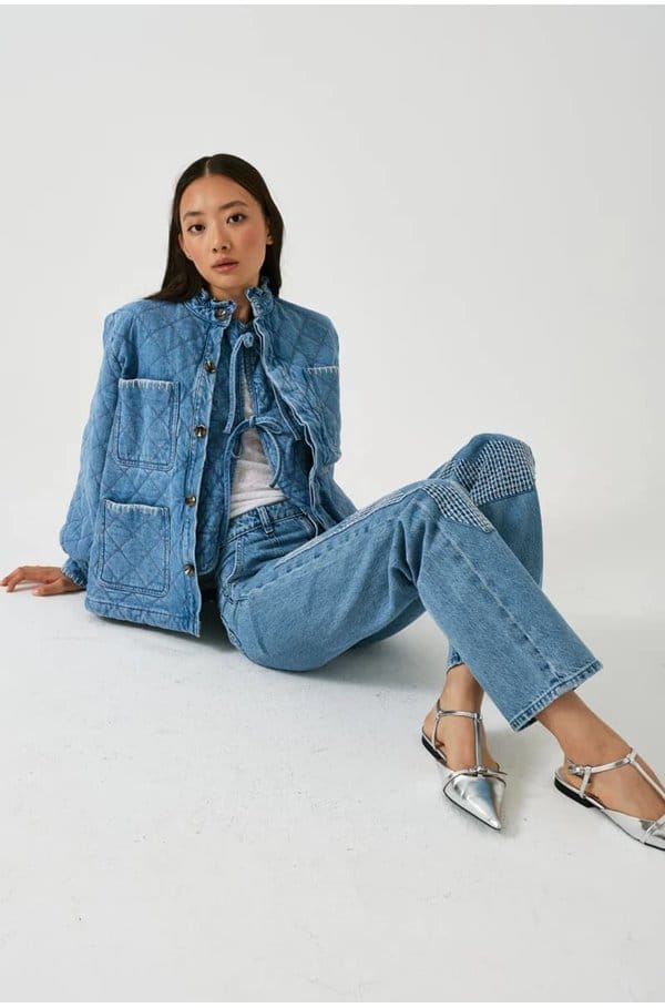 quilted pablo jacket in rodeo vintage