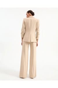 battista dickey jacket in stone khaki