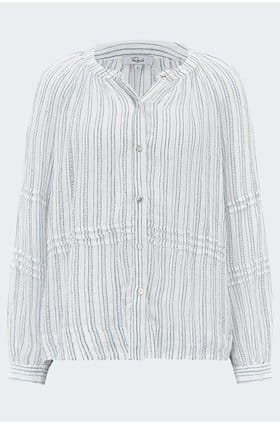 Frances Top in Sonoma Stripe