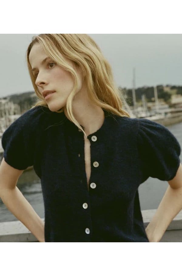 anisa cardigan in navy