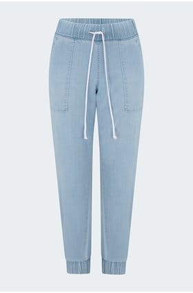 Chelsea Pocket Jogger in Malibu Mist