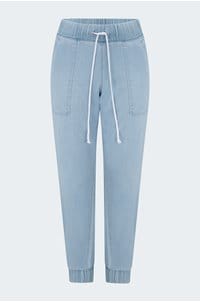 chelsea pocket jogger in malibu mist