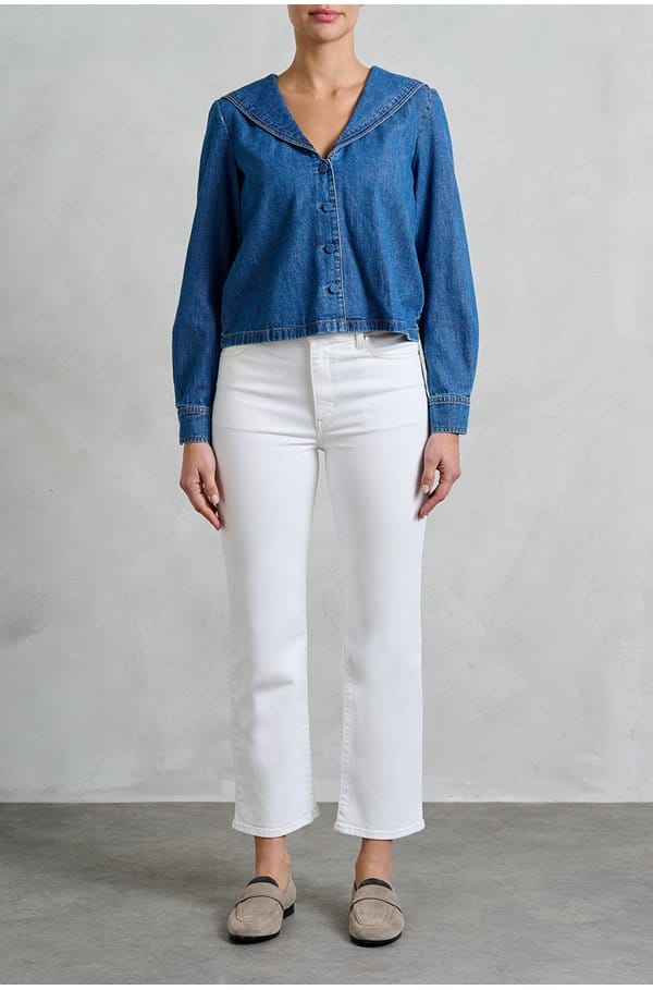 le sleek straight in white